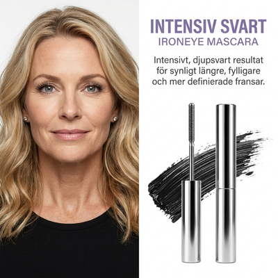 IronEye | Naturlig, förlängande och vårdande mascara
