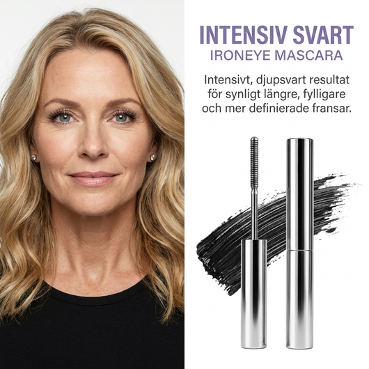 IronEye | Naturlig, förlängande och vårdande mascara